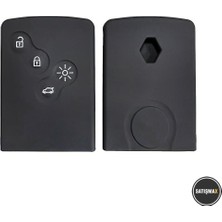 Renault Clio4 Megane 3 Fluence Captur Anahtar Kılıfı Sadece Anahtarsız Çalıstırma Için Uyumludur