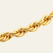 Roven Mücevher 14 Ayar Saf Altın Zincir Kolye