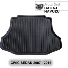 Elorcar Honda Civic Sedan 2007-2011 Bagaj Havuzu