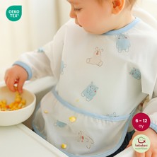 Bebekevi Su Geçirmez Tafetta Mama Önlüğü