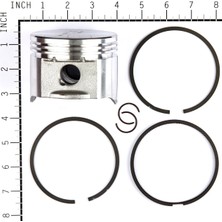 Briggs & Stratton Piston KOMPLE-020 499292 Piston Segman Takımı