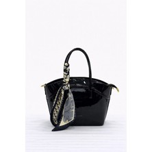 Kriste Bell Kadın Çanta Rugan Siyah 26592