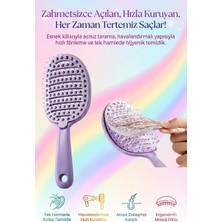 Ala Store Saç Fırça Kolay Temizlenen Havalandırmalı Saç Tarak Açma Tarama Tarağı