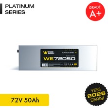 WERER ENERGY 72V 50Ah LiFePO4 Platinum Series Bluetooth'lu Lityum Demir Fosfat Akü