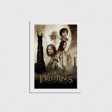 Domirus The Lord Of The Rings: The Two Towers (2002) Film Posteri Çerçevesiz Poster Duvar Dekorasyonu