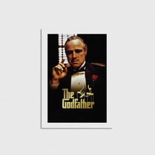 Domirus The Godfather (1972) Film Posteri Çerçevesiz Poster Duvar Dekorasyonu