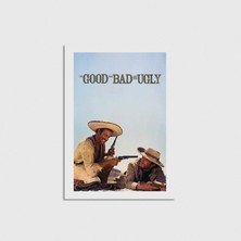Domirus The Good, The Bad And The Ugly (1966) Film Posteri Çerçevesiz Poster Duvar Dekorasyonu