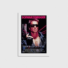 Domirus The Terminator (1984) Film Posteri Çerçevesiz Poster Duvar Dekorasyonu