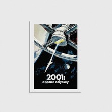 Domirus 2001 A Space Odyssey (1968) Film Posteri Çerçevesiz Poster Duvar Dekorasyonu