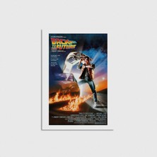 Domirus Back To The Future (1985) Film Posteri Çerçevesiz Poster Duvar Dekorasyonu