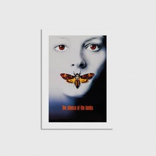 Domirus The Silence Of The Lambs (1991) Film Posteri Çerçevesiz Poster Duvar Dekorasyonu