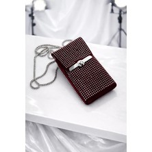 Mckanzie 01 Komple Taşlı Telefonluk Model Çevirme Tokalı Çanta