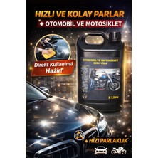 Akgüneş Motogaraj 5 Litre Ekonomik Boy Hızlı Cila – Uzun Süreli Parlaklık ve Koruma