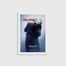 Domirus The Dark Knight (2008) Film Posteri Çerçevesiz Poster Duvar Dekorasyonu