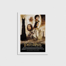 Domirus The Lord Of The Rings: The Two Towers (2002) Film Posteri Çerçevesiz Poster Duvar Dekorasyonu
