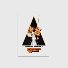 Domirus A Clockwork Orange (1971) Film Posteri Çerçevesiz Poster Duvar Dekorasyonu