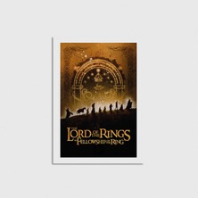 Domirus The Lord Of The Rings: The Fellowship Of The Ring (2001) Film Posteri Çerçevesiz Poster Duvar Dekorasyonu