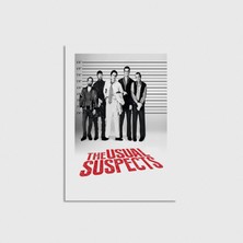 Domirus The Usual Suspects (1995) Film Posteri Çerçevesiz Poster Duvar Dekorasyonu