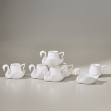 Karaca Swan 6 Kişilik Kahve Fincan Takımı 90 ml