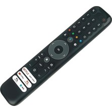 Ata Elektronik Tcl 65C655 Uyumlu ( Ses Komutlu ) 4K QLED Tv Kumanda - Mikrofonlu RC833 Gub1 55T8B 65C655PRO  65T7B