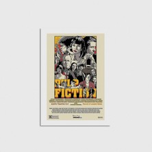 Domirus Pulp Fiction (1994) Film Posteri Çerçevesiz Poster Duvar Dekorasyonu