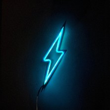 Vetralux Yıldırım Şimşek Neon LED 3D Baskı