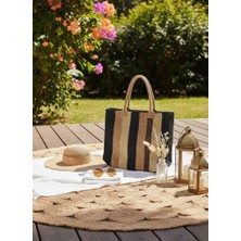 SNM Büyük Boy El Örgü Bayan Çantası