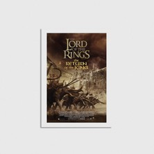 Domirus The Lord Of The Rings: The Return Of The King (2003) Film Posteri Çerçevesiz Poster Duvar Dekorasyonu