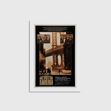 Domirus Once Upon A Time In America (1984) Film Posteri Çerçevesiz Poster Duvar Dekorasyonu
