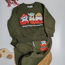 Moda Rüyası Paw Patrol Yeşil Erkek Çocuk Alt Üst Takım