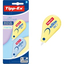 Bic Tıpp-Ex Mini Pocket Mouse Şerit Düz. Pastel 2'li Blister