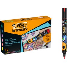 Bic Intensity Paint Marker 12'li Karışık