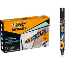 Bic Intensity Paint Marker 12'li Karışık Pastel
