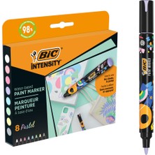 Bic Intensity Paint Marker 8'li Pastel