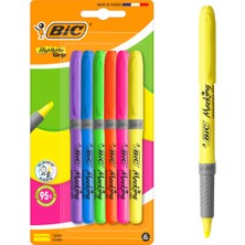 Bic Marking Highlighter Grip 6'lı Blister