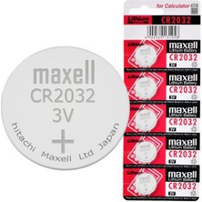 Conforde Maxell Lithium Pil CR2032 3V 5'li Paket