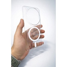 Alstrap Xiaomi Mi 15 Ultra Kılıf Sert Şeffaf Sararmaz Ultra Ince Kamera Korumalı Magsafe Uyumlu Silikon Kılıf