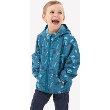 Decathlon Quechua Çocuk Outdoor Yağmurluk - 2/6 Yaş - Mavi - MH500
