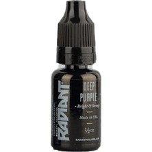 Radiant Colors Deep Purple Koyu Mor Dövme Boyası 0,5oz - 15ml