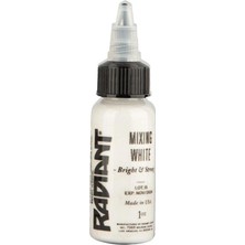 Radiant Colors Mixing White Beyaz Dövme Boyası 1oz - 30ml