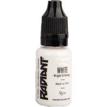 Radiant Colors Radiant White Beyaz Dövme Boyası 1/2oz - 15ml