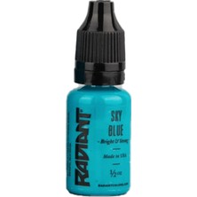 Radiant Colors Sky Blue Açık Mavi Dövme Boyası 0,5oz - 15ml