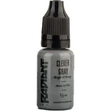 Radiant Colors Clever Gray Gri Dövme Boyası 1/2oz - 15ml