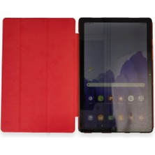 Marsilyan Xiaomi Redmi Pad Kılıf Tablet Smart Kılıf - Kırmızı