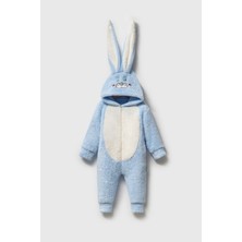 Mahfel Welsoft Mavi Tavşan Modelli Bebek Astronot, Uyku Tulumu