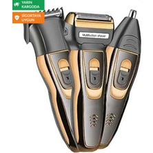 Özbience Pratik ve Çok Fonksiyonlu Erkek Bakım Seti, Tıraş Makinesi ve More