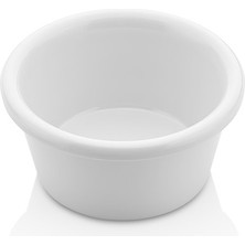 Külsan 13130.PW - Thermoset Plain 24'lü Sosluk Minimal Ø 5,8 cm - H.2,7 Cm, Thermoset Melamin