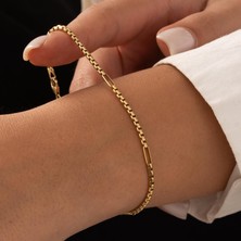 Hakan Mücevherat Geçişli Altın Bileklik 14 Ayar Altın