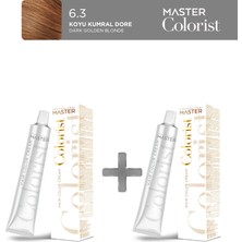Master Colorist 2'li Tüp Boya 60 ml 6.3 Koyu Kumral Dore