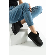 Alance Mini Süet Içi Kürklü Kalın Taban Kadın Bot